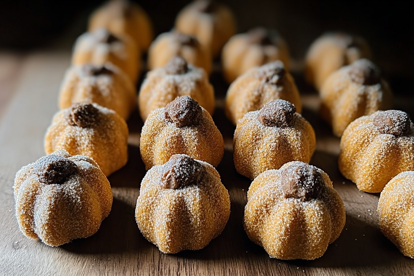 Pumpkin Cheesecake Truffles