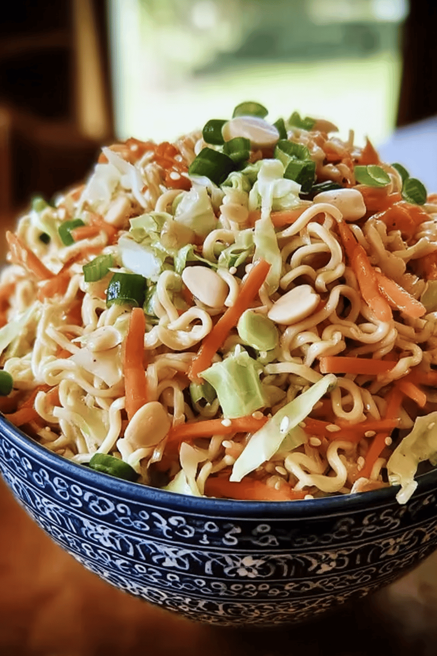 Ramen Noodle Cabbage Salad