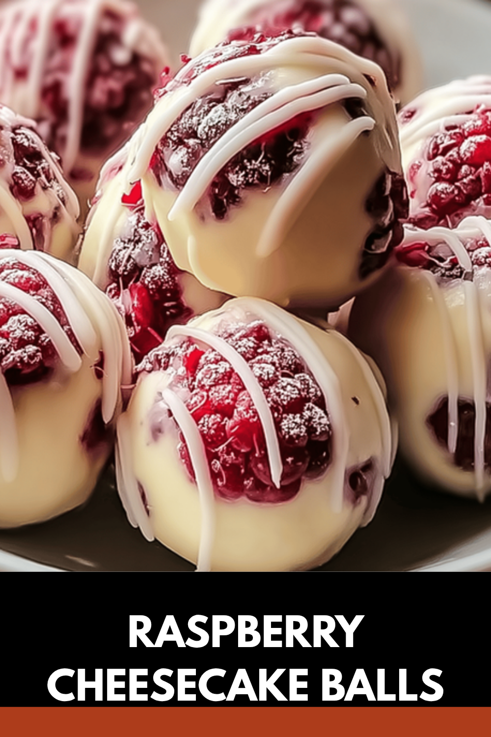 Raspberry Cheesecake Balls