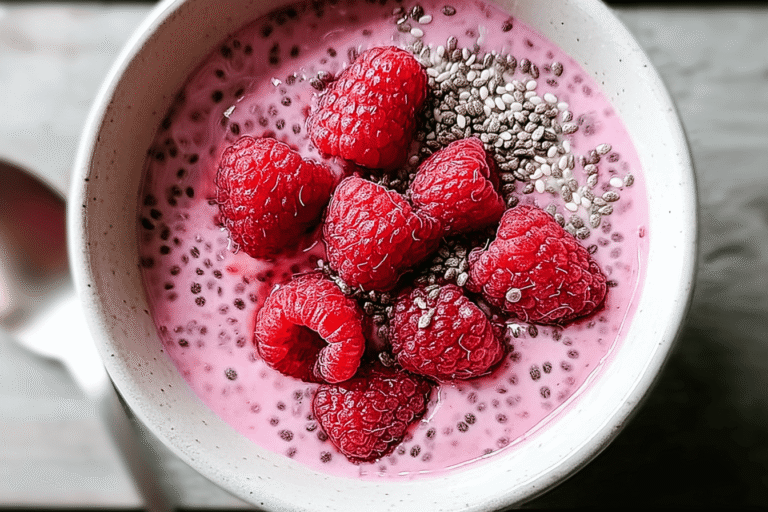 Raspberry Chia Pudding 78.Png