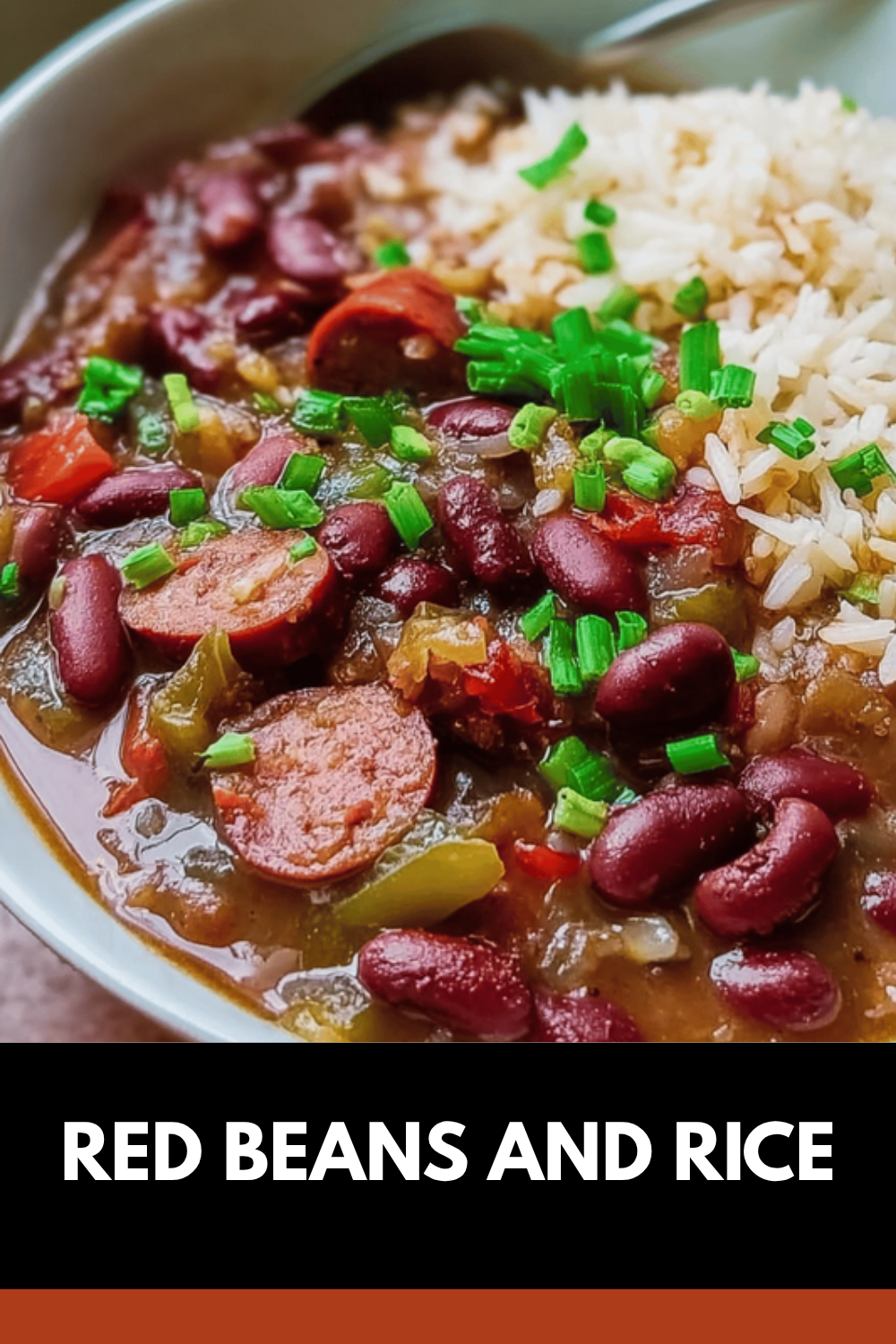 Louisiana Style Red Beans And Rice With Spicy Sausage Recipe 7 Red Beans And Rice