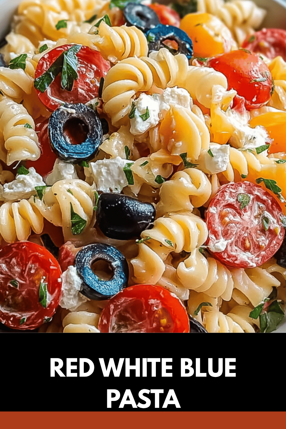 Red White Blue Pasta