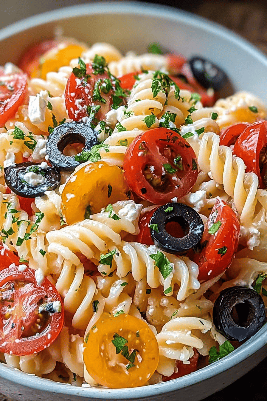 Red White Blue Pasta