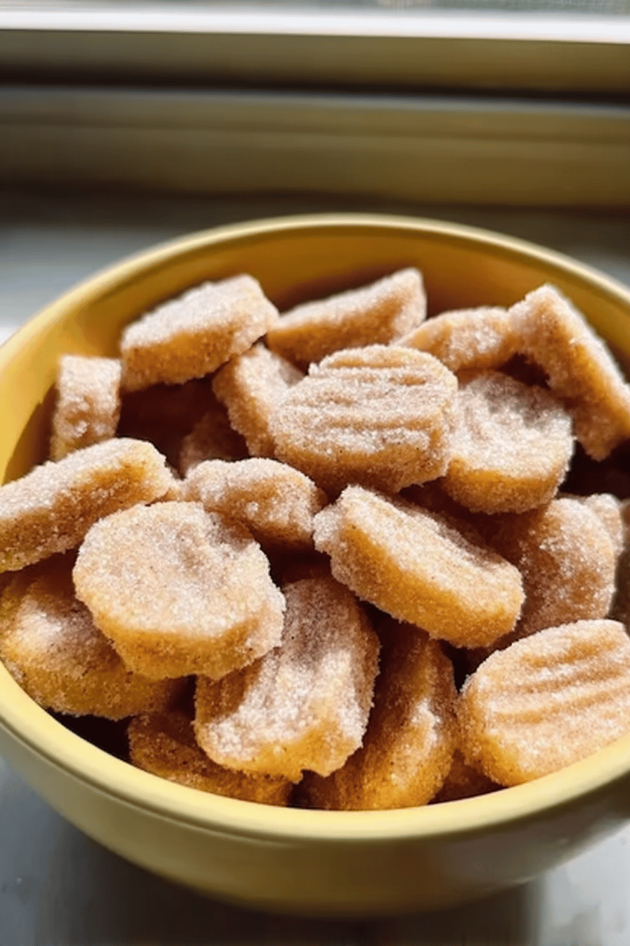 Ritz Churro Bite Recipe With Crispy, Cinnamon Sugar Coating 6 Ritz Churro Bites
