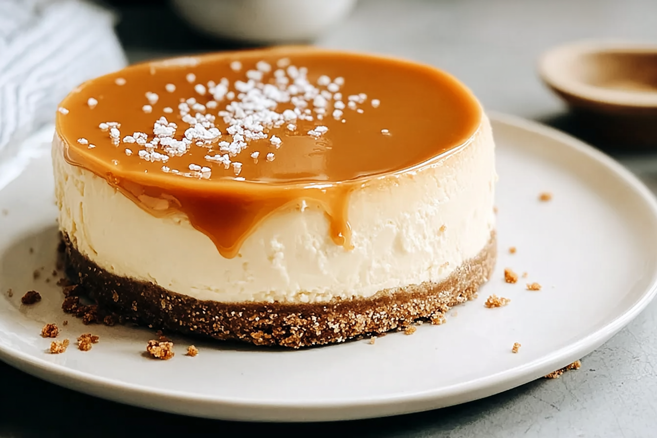 Salted Caramel Cheesecake