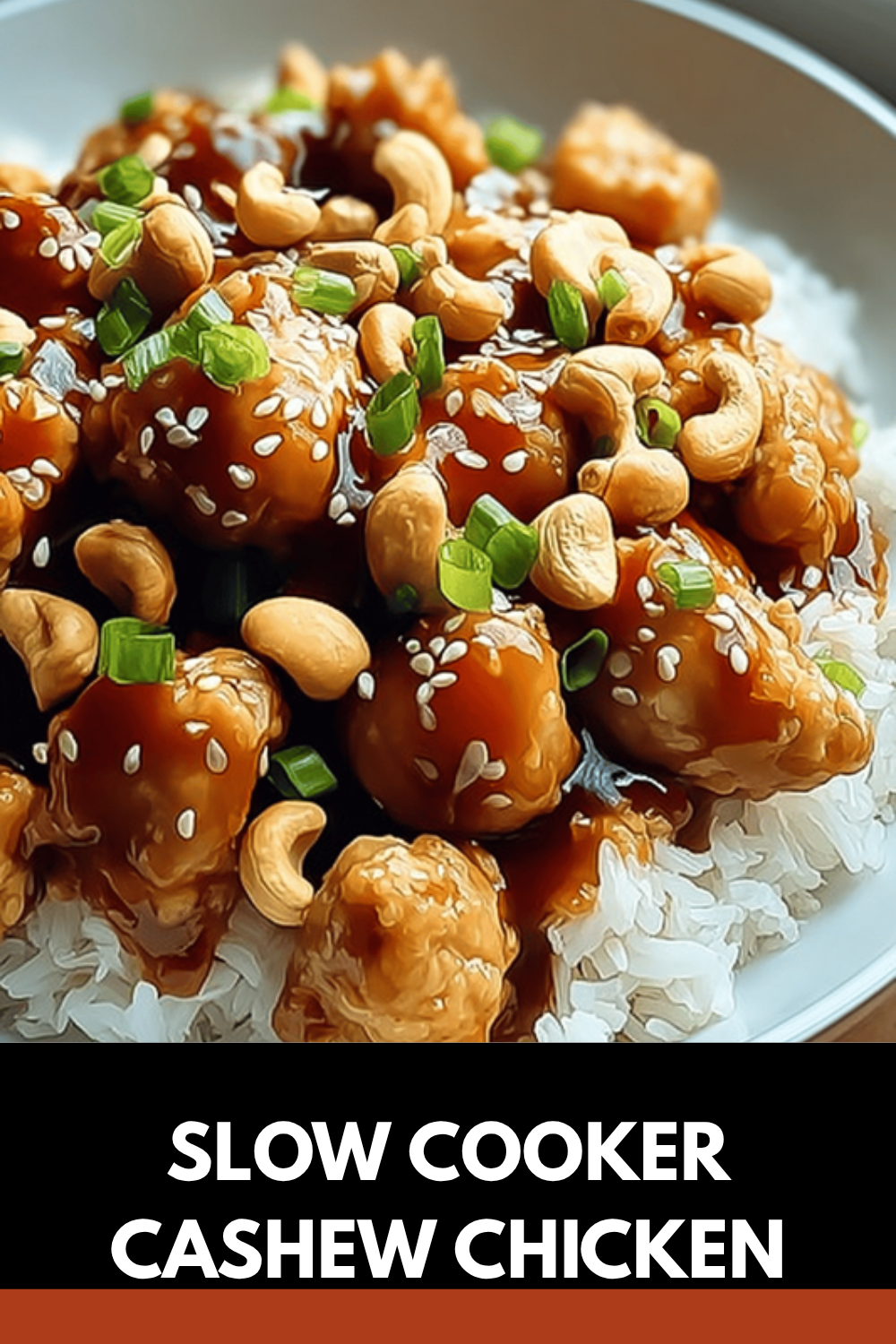 Slow Cooker Cashew Chicken