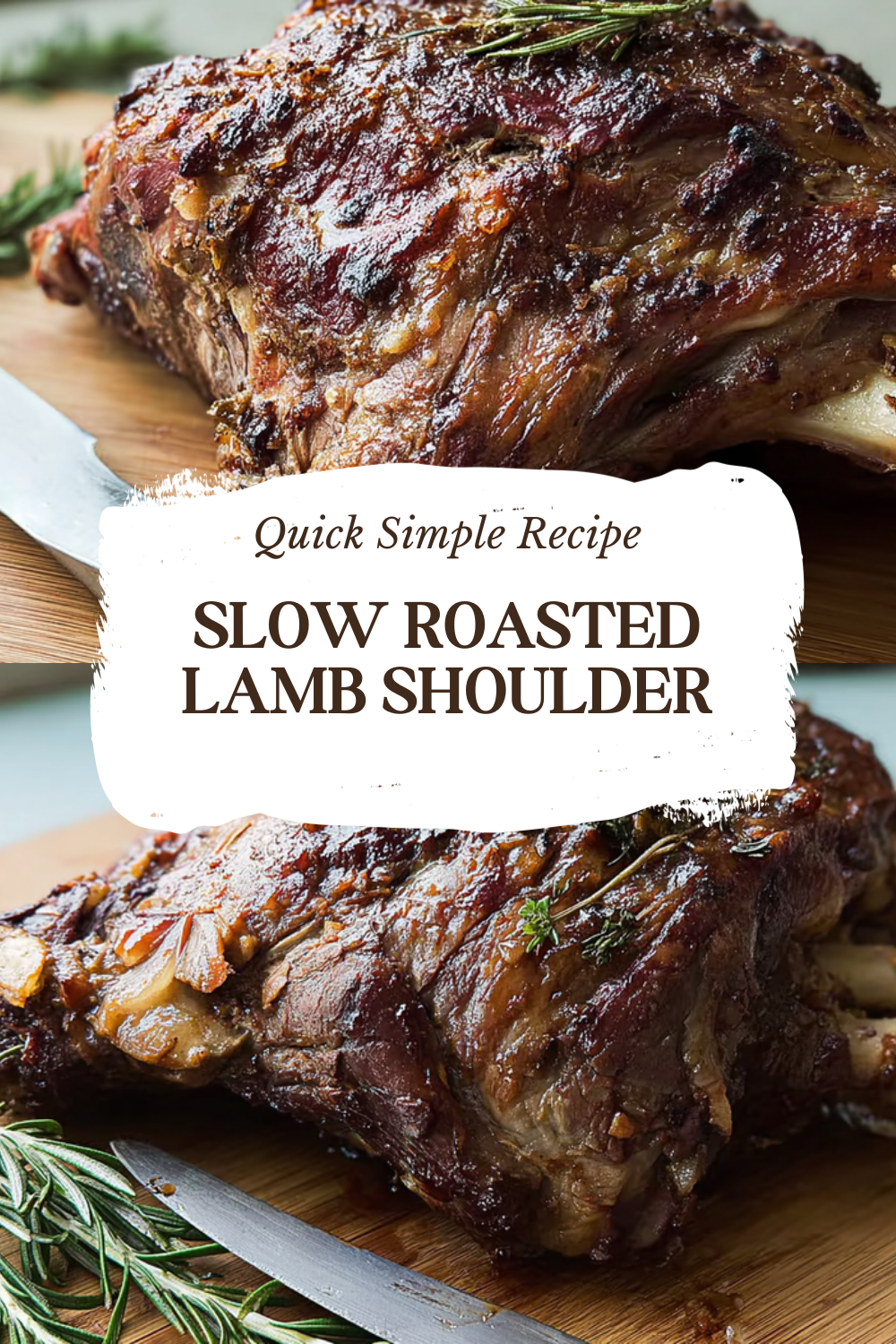 Slow Roasted Lamb Shoulder
