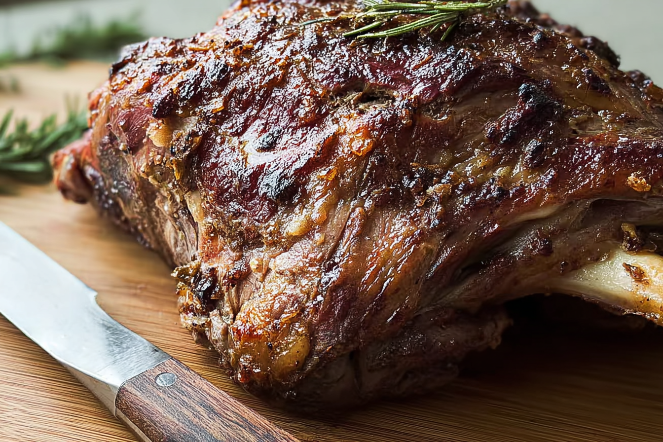 Slow Roasted Lamb Shoulder
