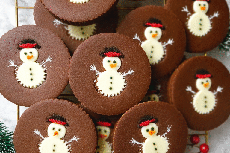 Snowman Linzer Cookies 19.Png