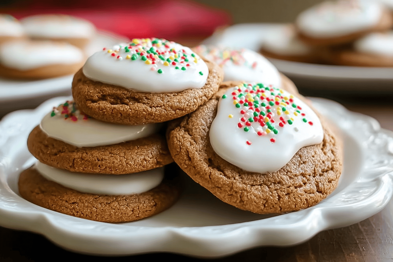 Soft Gingerbread Cookies