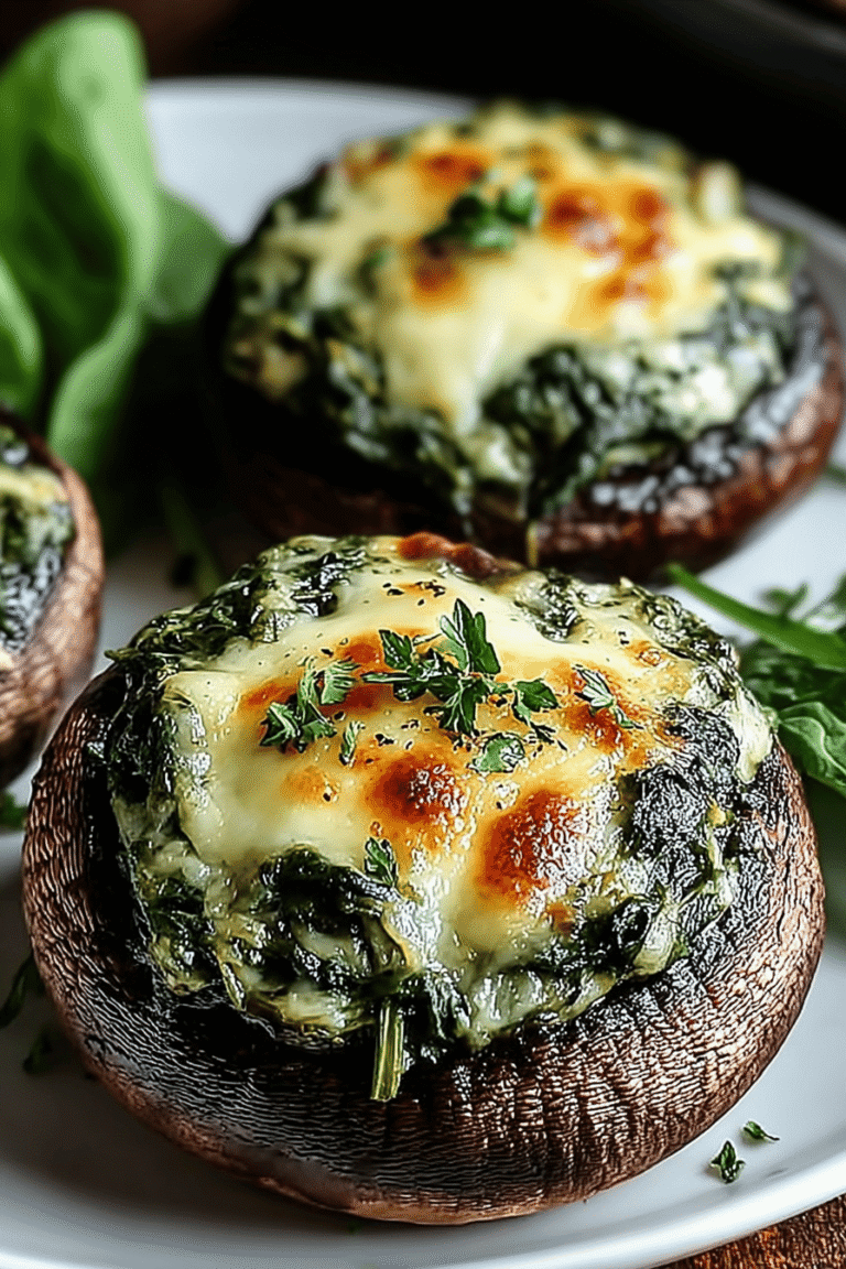 Spinach Cheese Portobello Mushroom 49.Png
