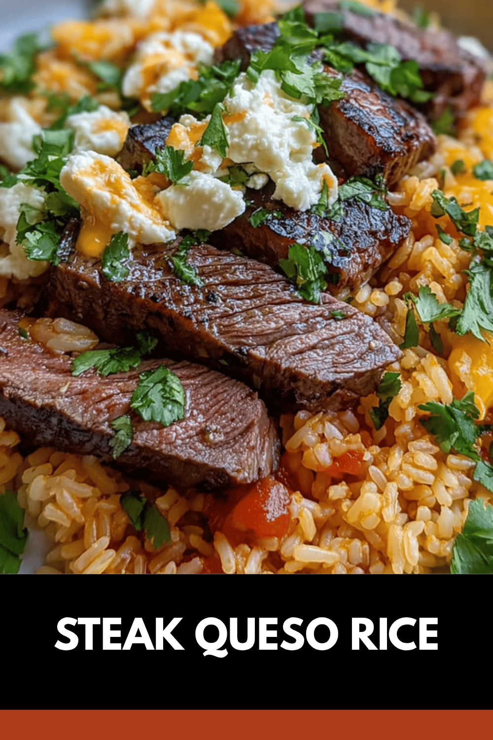 Steak Queso Rice