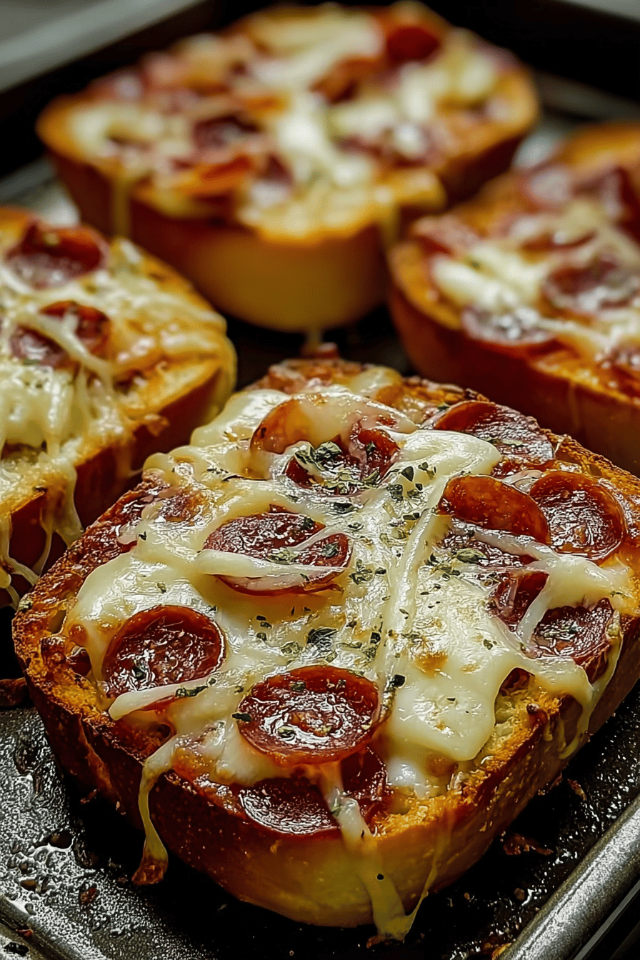 Texas Toast Air Fryer Pizza