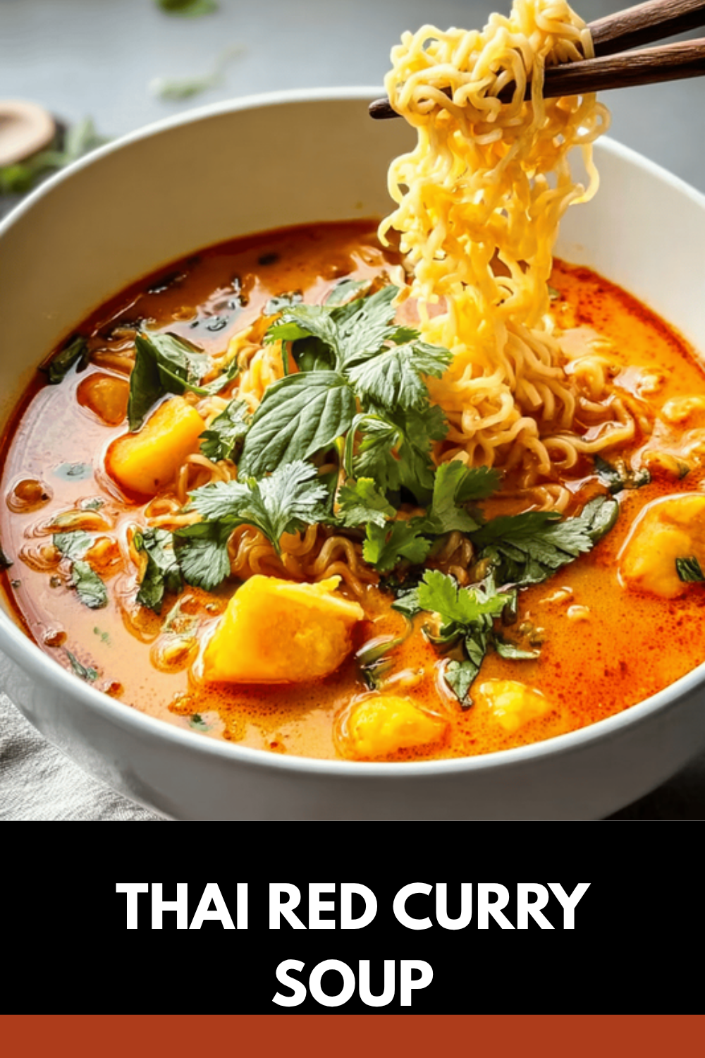 Thai Red Curry Soup