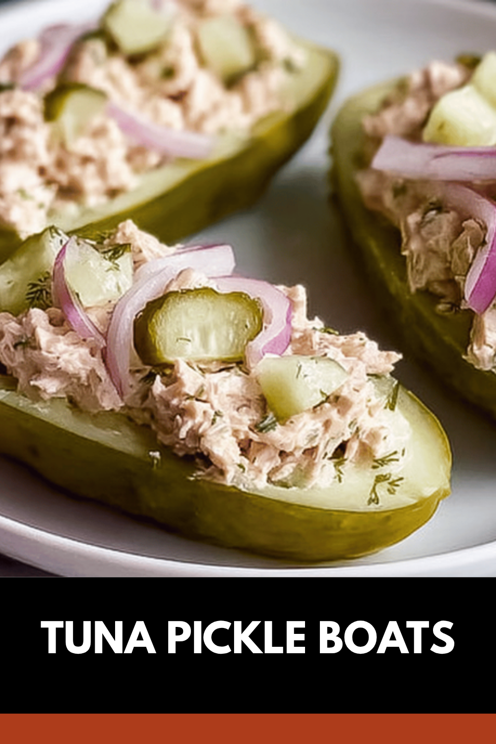 Tuna Pickle Boats Recipe For A Quick And Tasty Snack 7 Tuna Pickle Boats