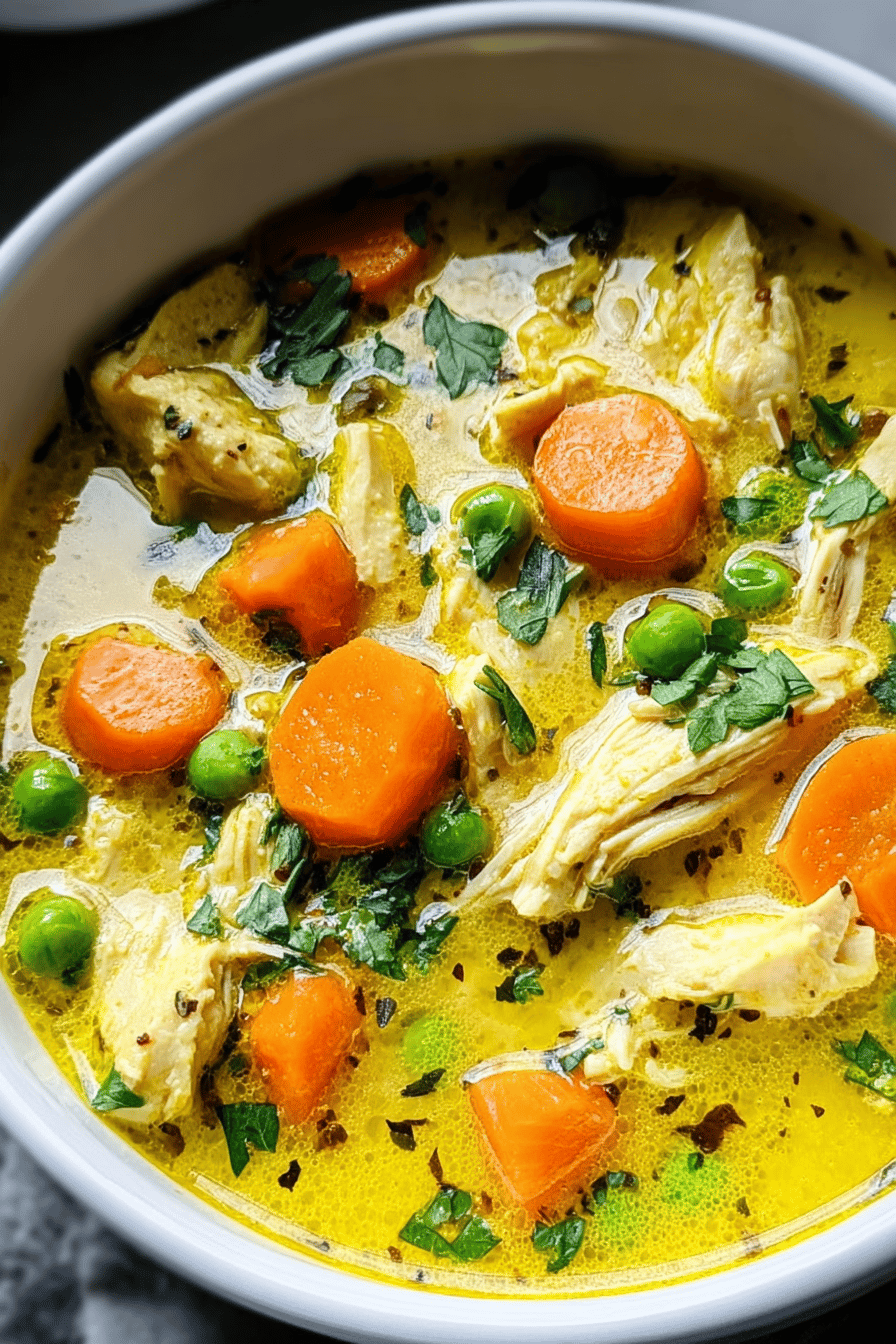 Turmeric Chicken Soup