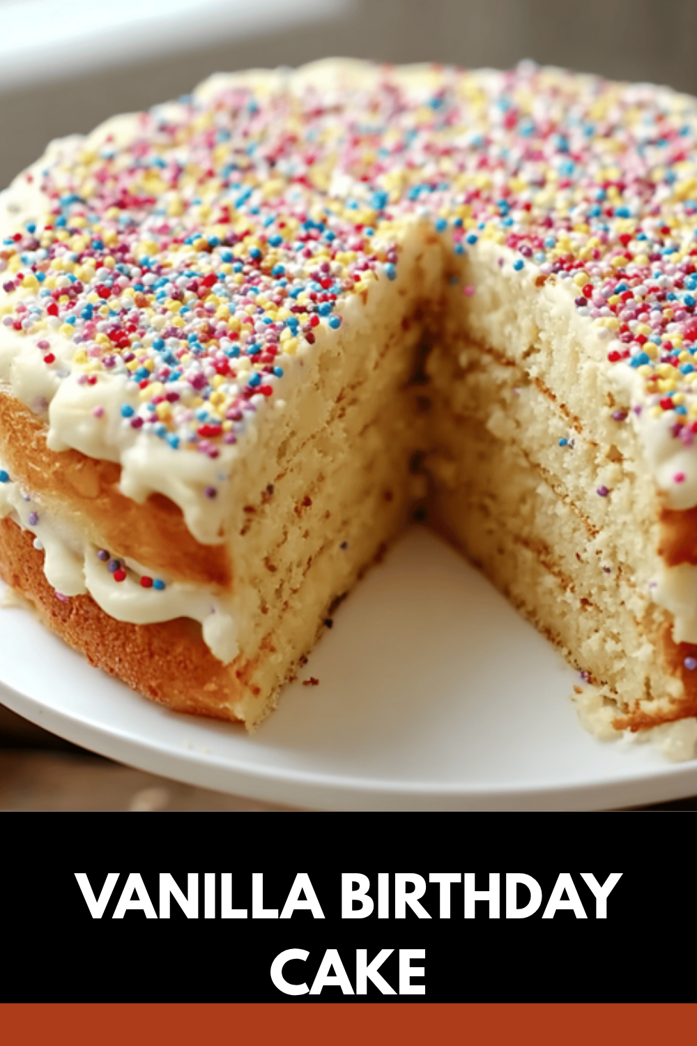 Vanilla Birthday Cake