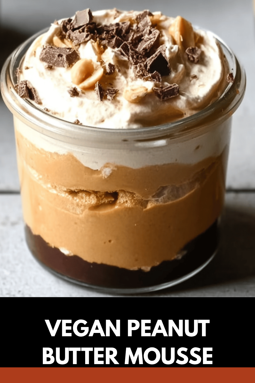 Vegan Peanut Butter Mousse