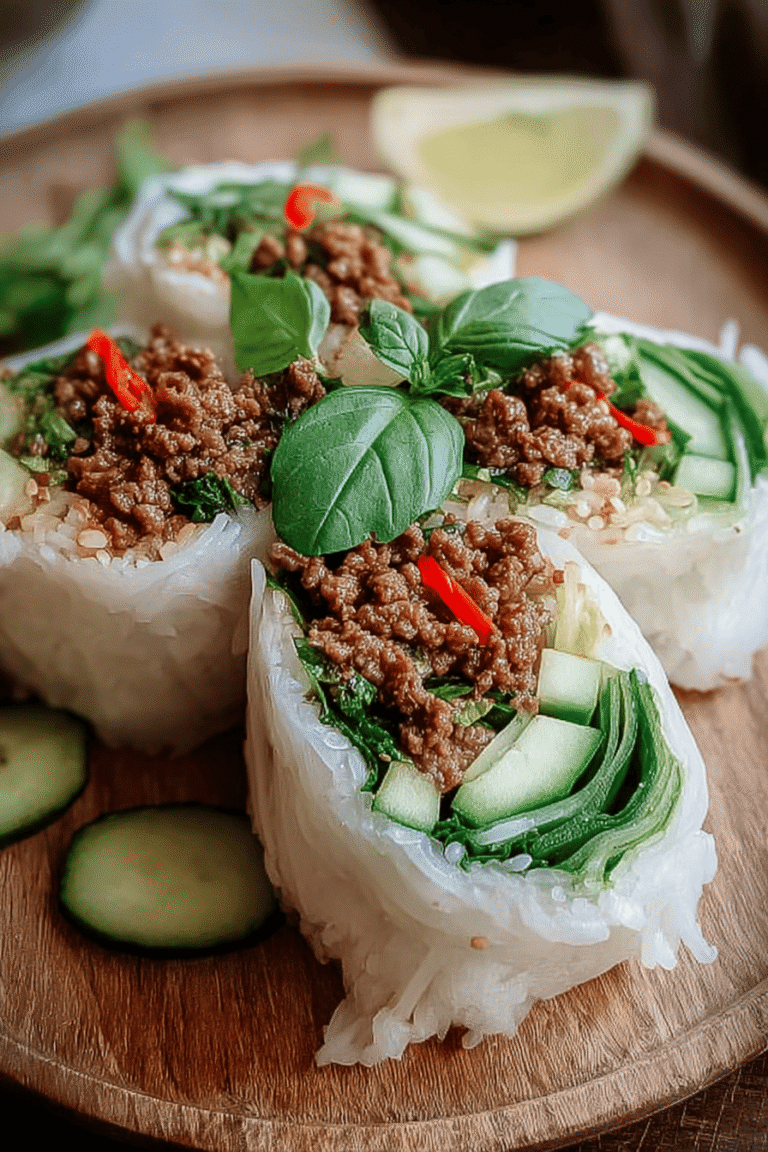 Vegan Thai Basil Beef Roll 82.Png