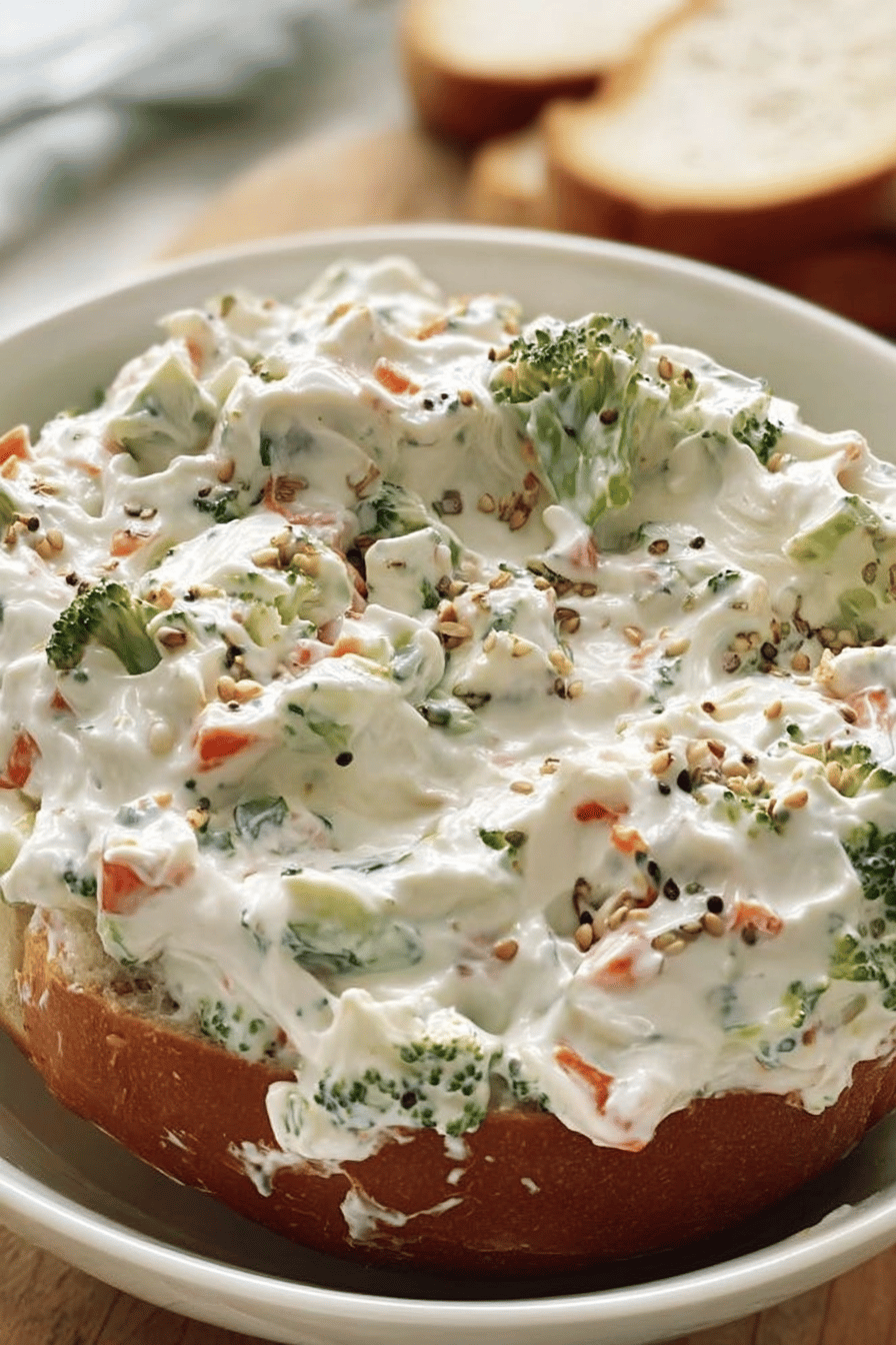 Veggie Cream Cheese Spread