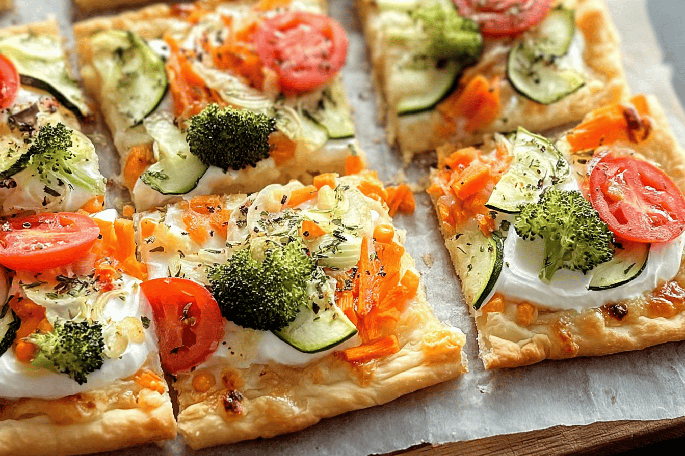 Veggie Pizza Appetizer