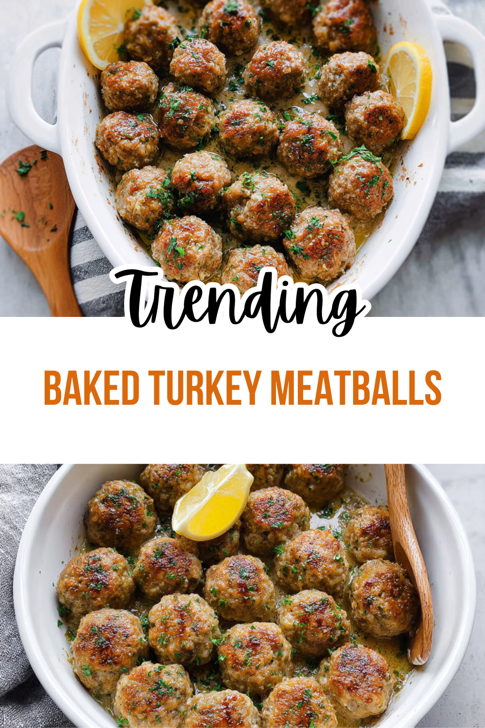 Baked Turkey Meatballs