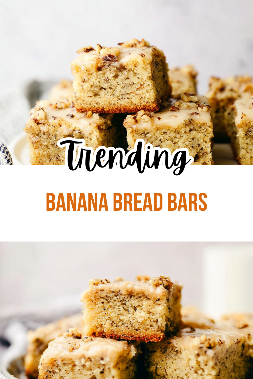 Banana Bread Bars