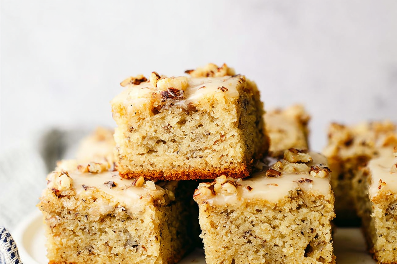 Banana Bread Bars