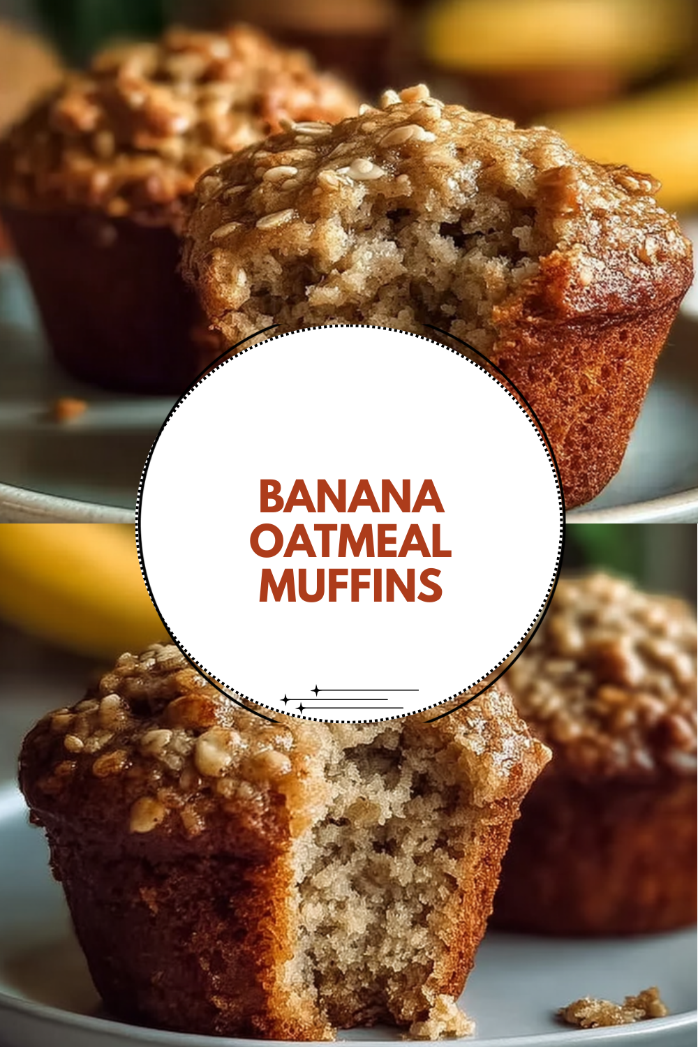 Banana Oatmeal Muffins Recipe For Healthy And Easy Breakfast 7 Banana Oatmeal Muffins