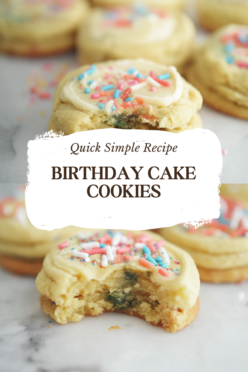 Birthday Cake Cookies