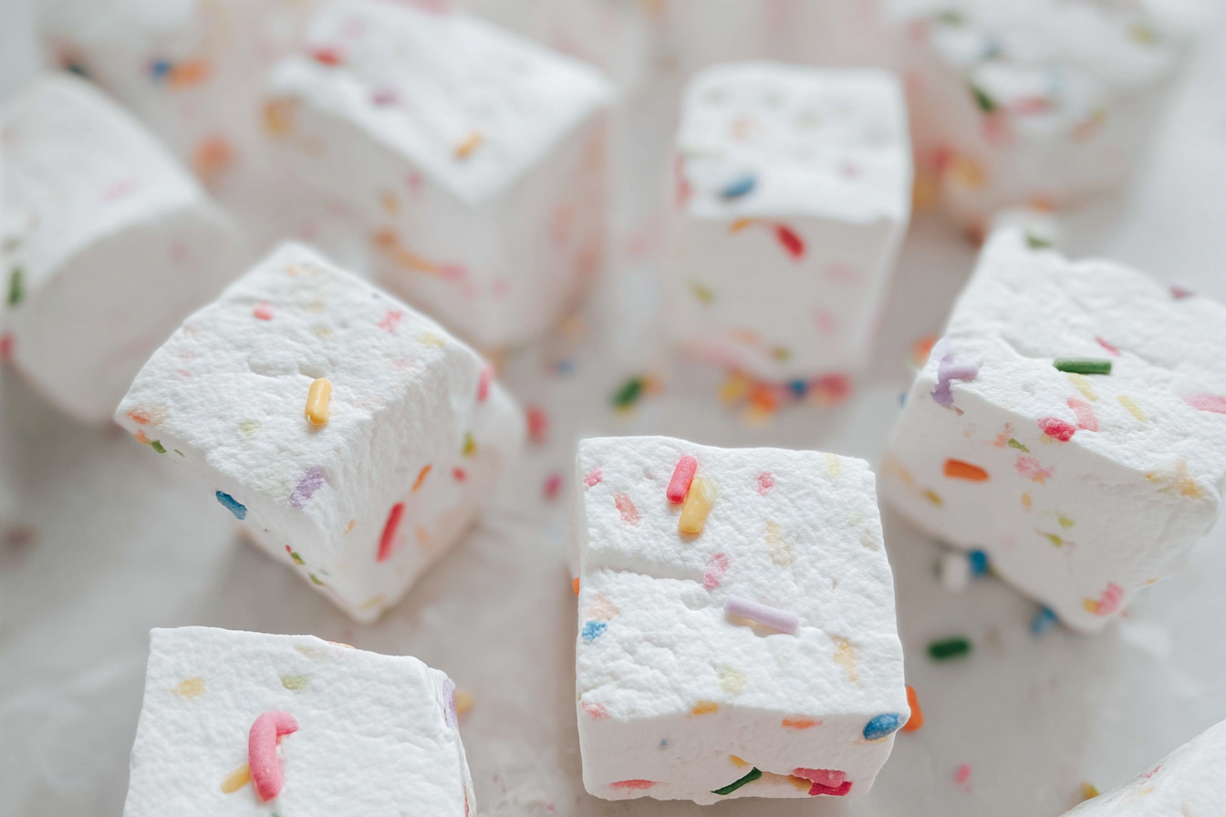 Birthday Sprinkle Marshmallows