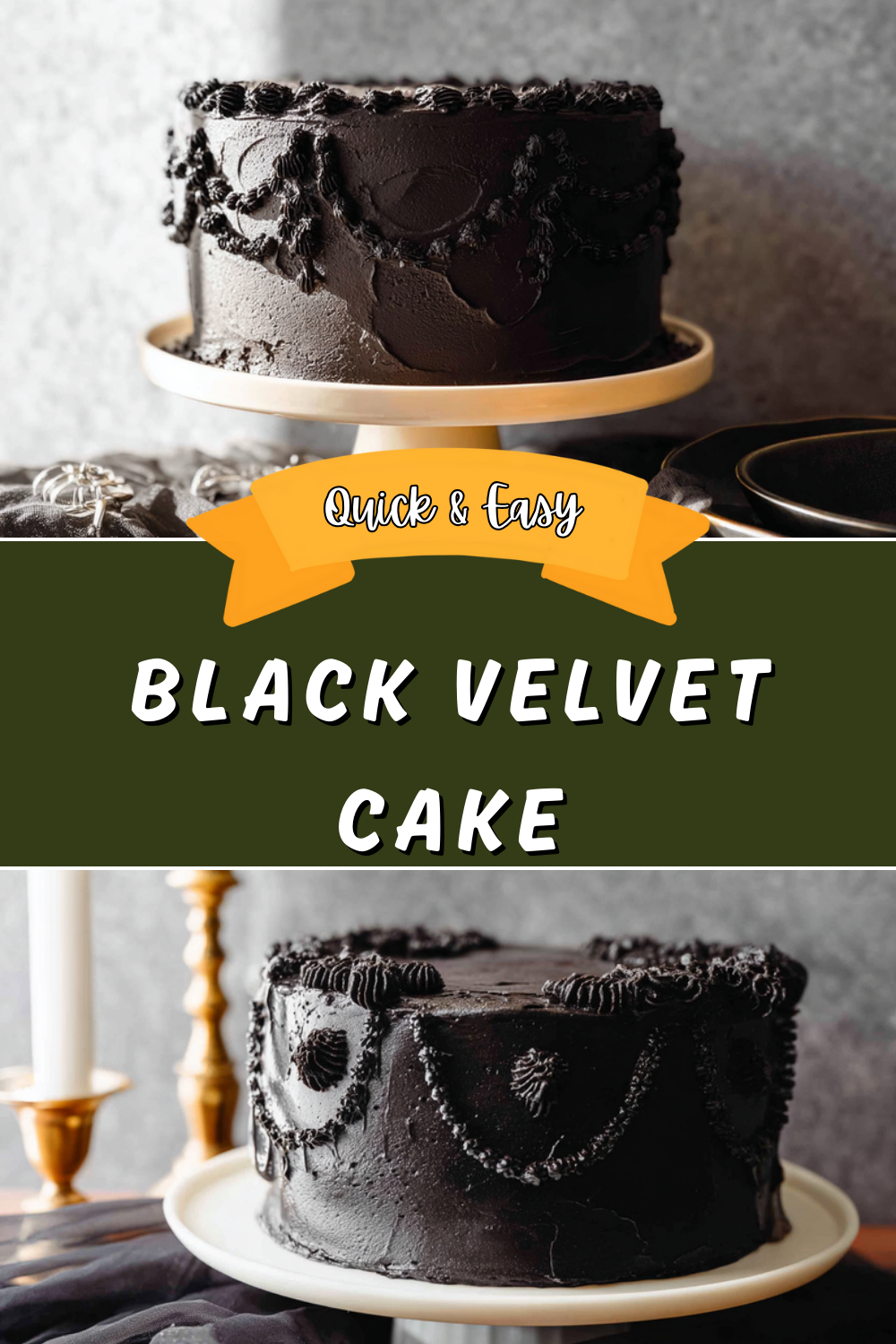Black Velvet Cake
