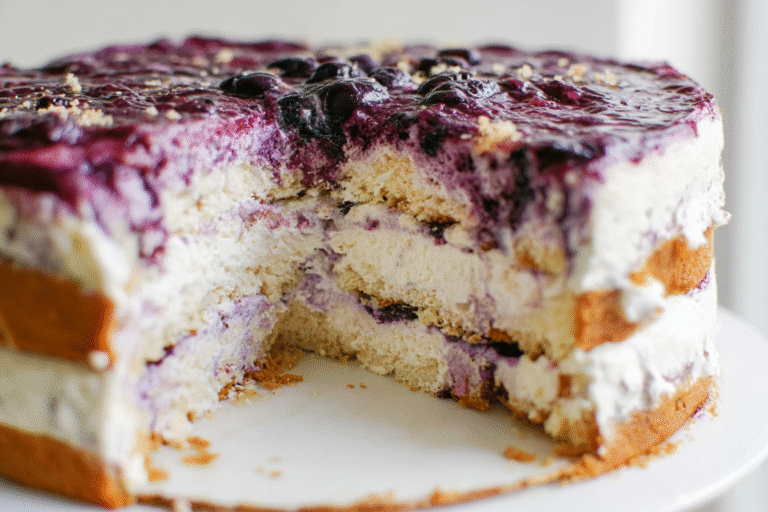 Blueberry Cheesecake Cake 90.Png