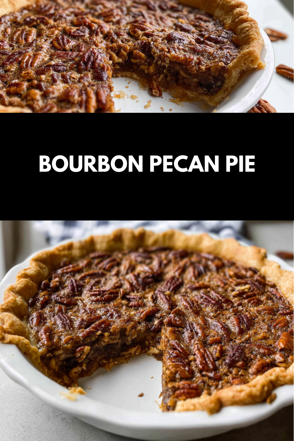 Bourbon Pecan Pie