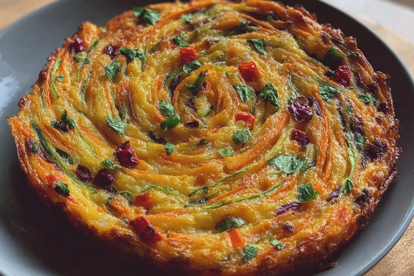 Breakfast Veggie Crinkle Cake Recipe For Flavorful Mornings 6 Breakfast Veggie Crinkle Cake