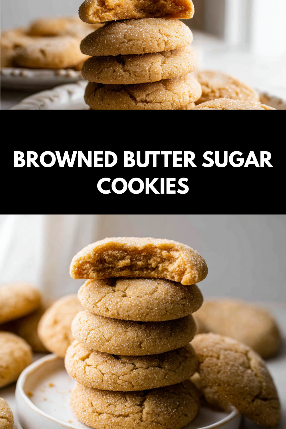 Browned Butter Sugar Cookies