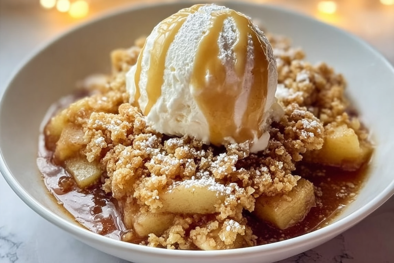 Caramel Apple Dump Cake