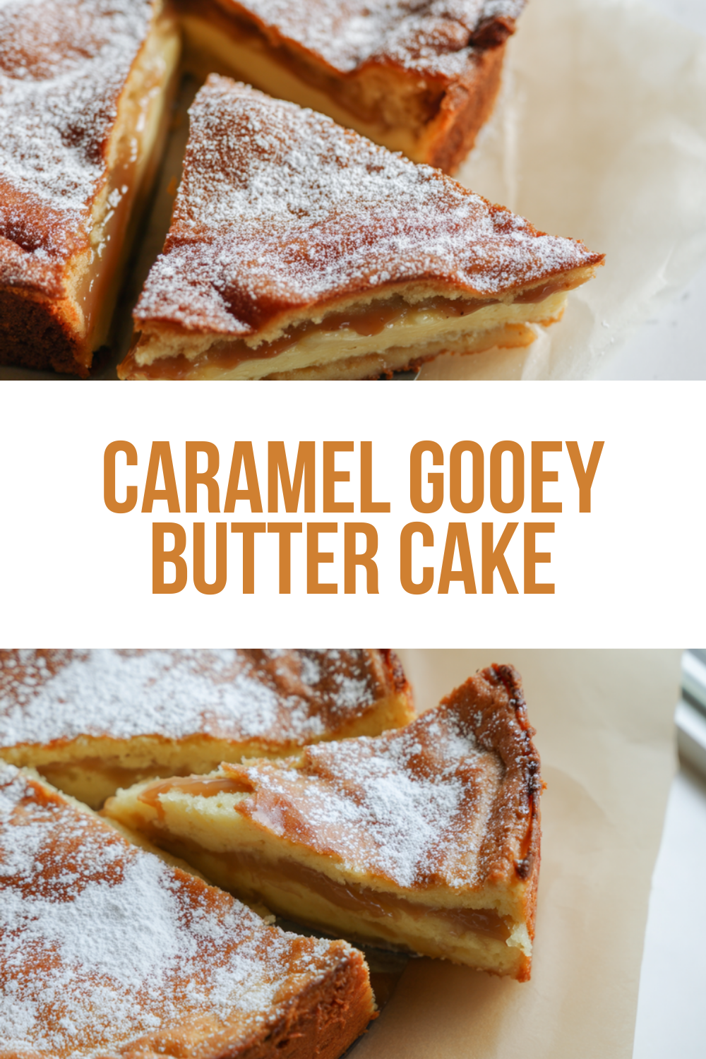 Caramel Gooey Butter Cake