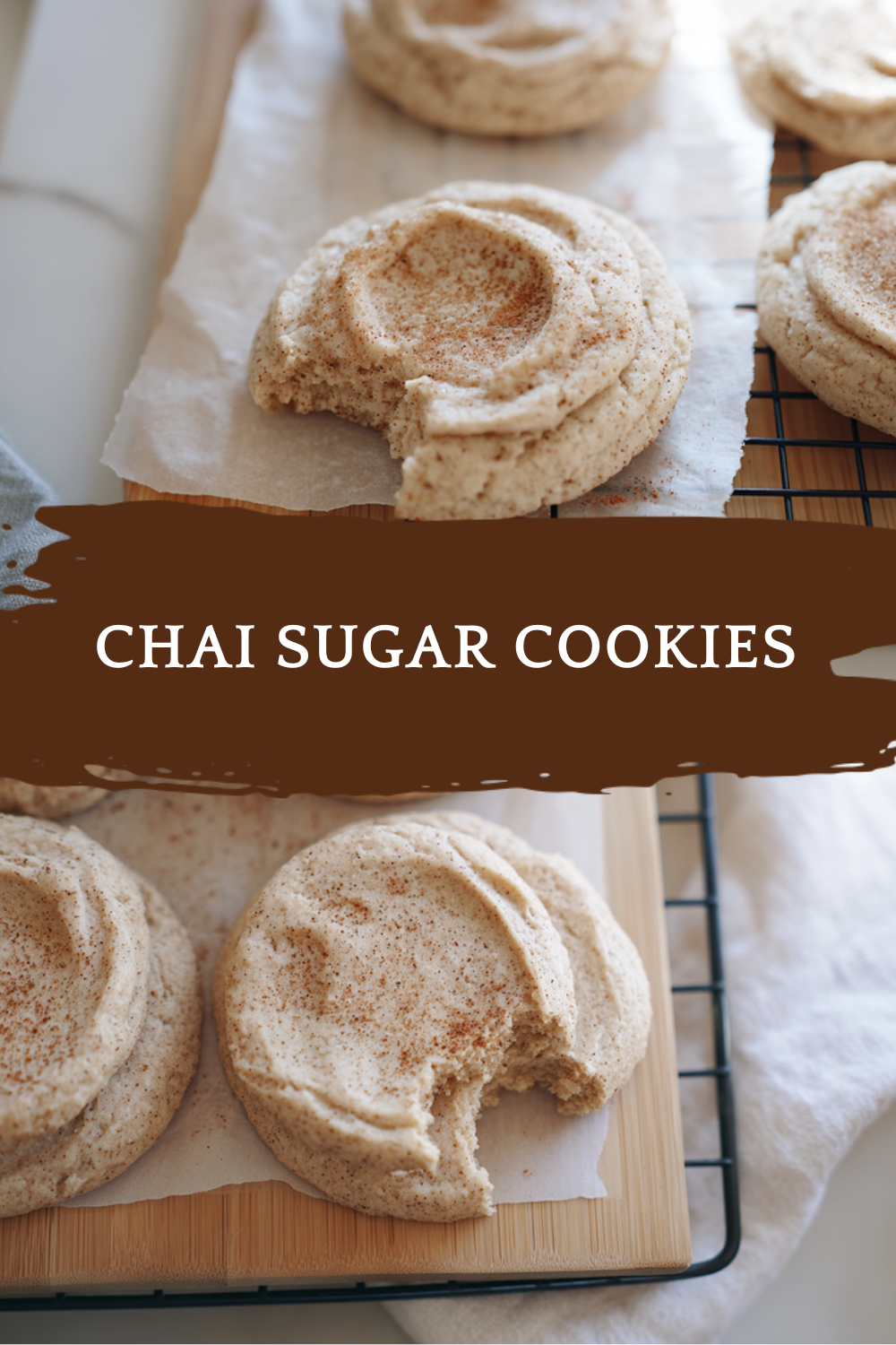 Chai Sugar Cookies