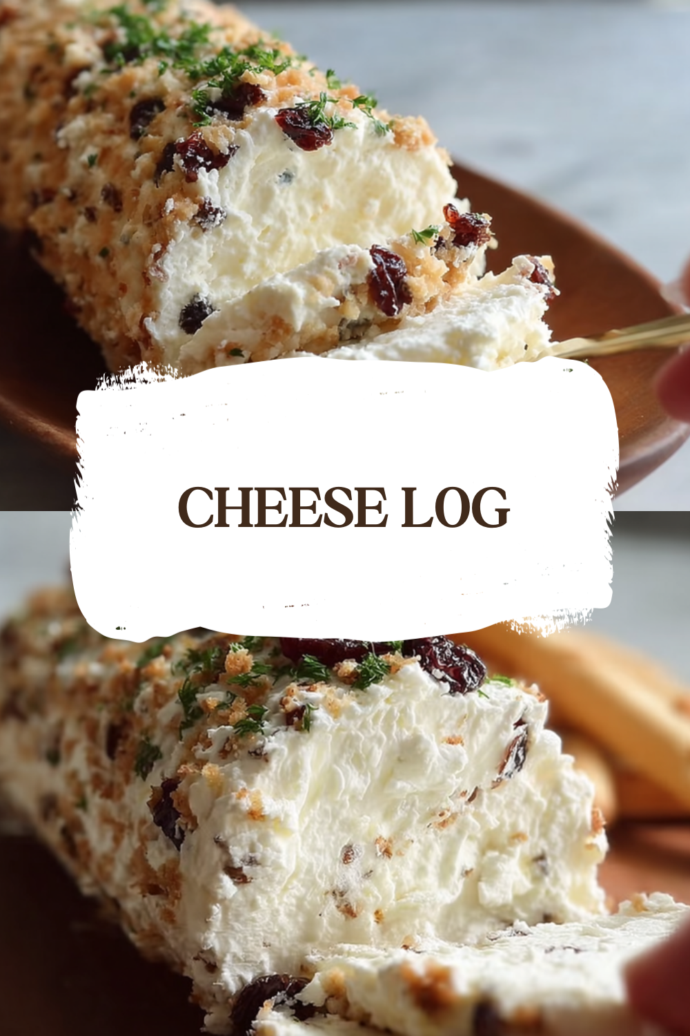 Garlic Herb Cheese Log Recipe With Fresh Herbs And Creamy Cheese 7 Cheese Log