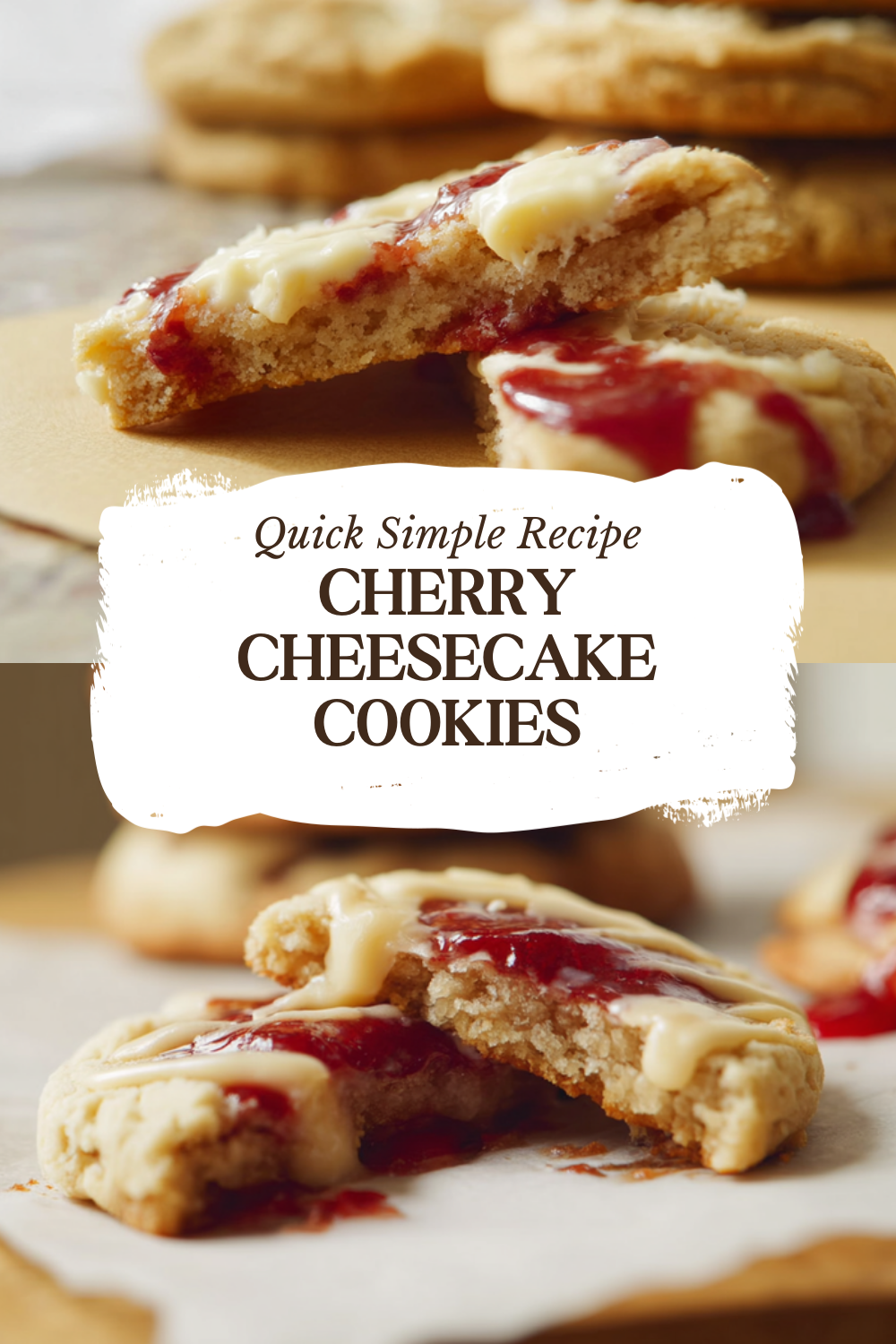 Cherry Cheesecake Cookies