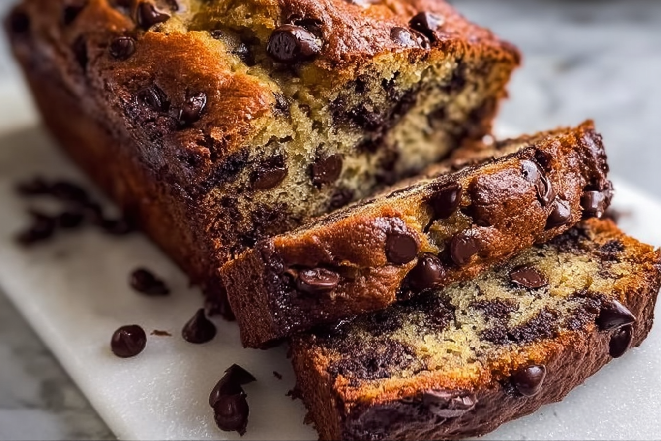 Chocolate Chip Banana Bread Recipe With Sweet And Moist Flavors 6 Chocolate Chip Banana Bread