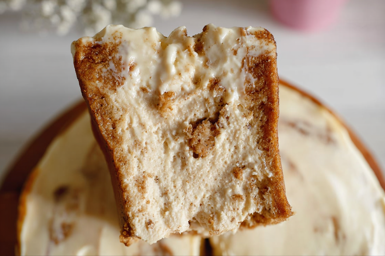 Cinnamon Roll Cheesecake Recipe