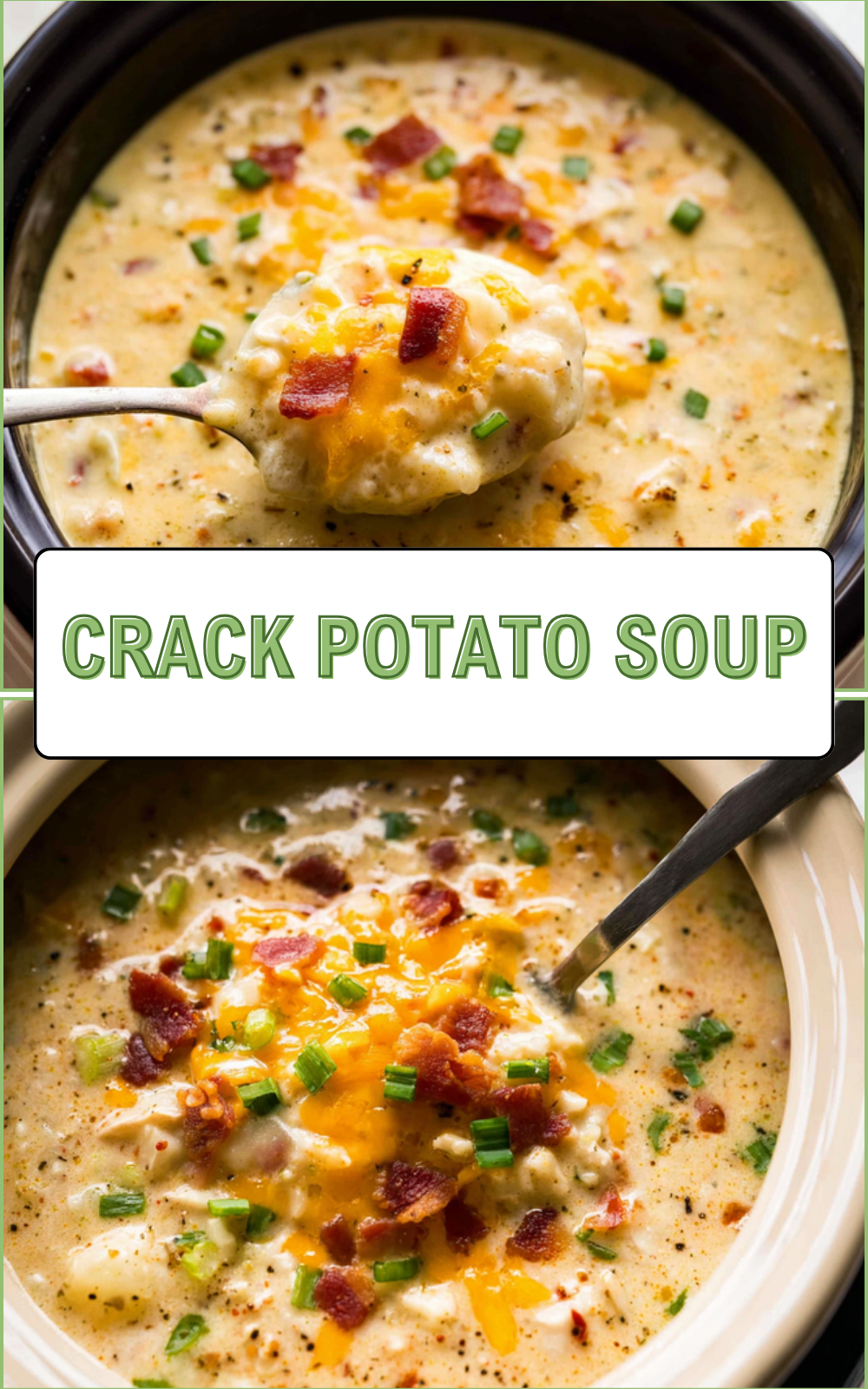 Crock Pot Crack Potato Soup Recipe For Easy Comfort Food 7 Crack Potato Soup
