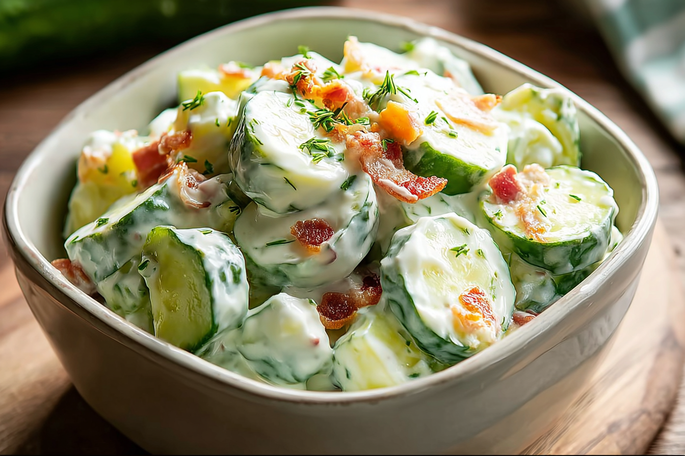 Creamy Cucumber Salad