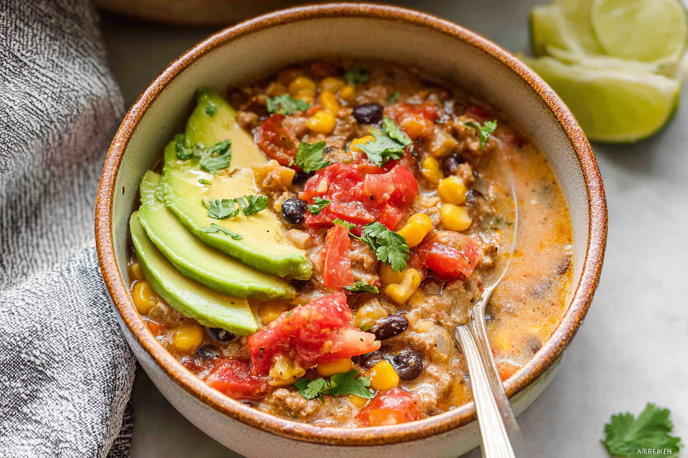 Creamy Taco Soup