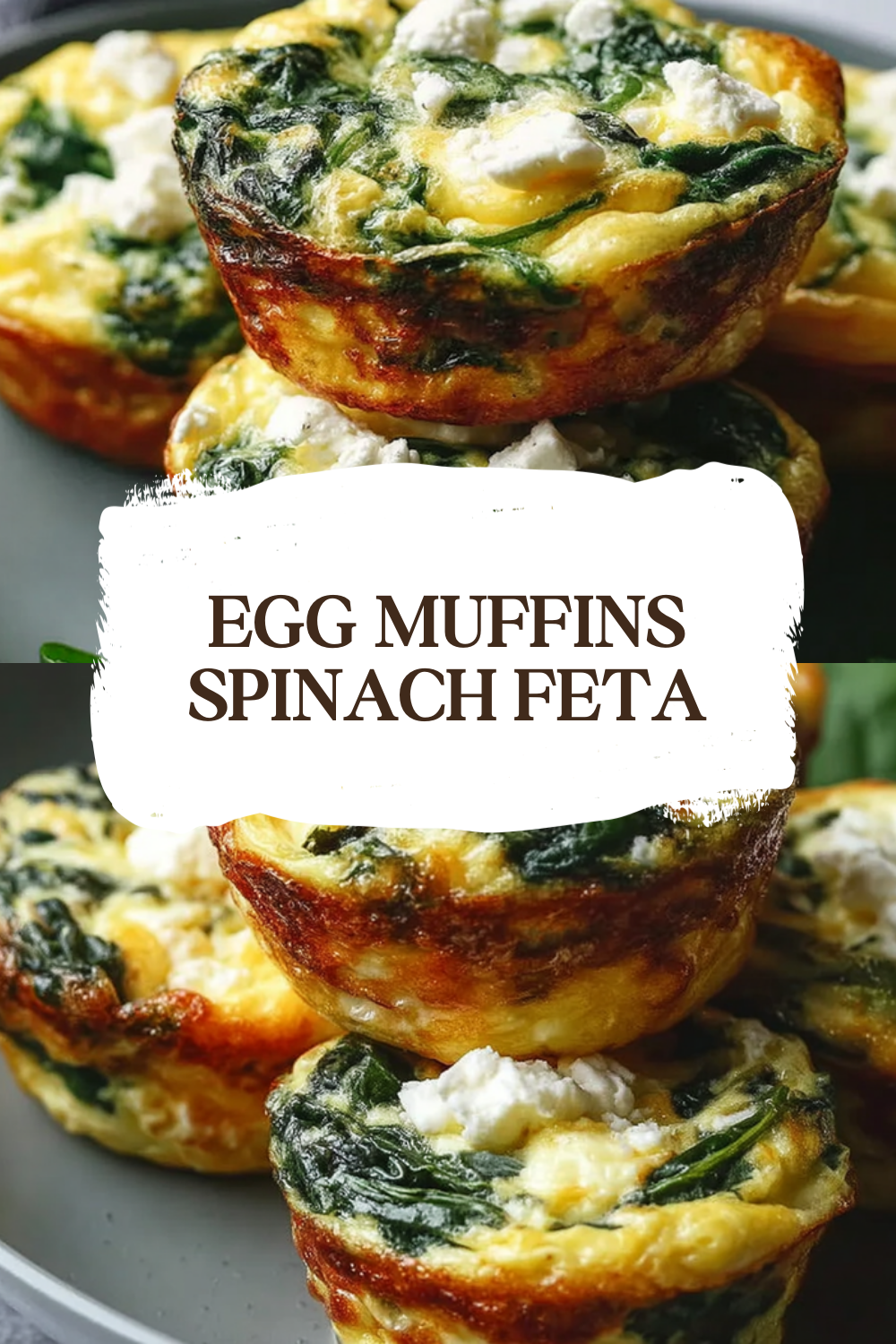 Egg Muffins Spinach Feta
