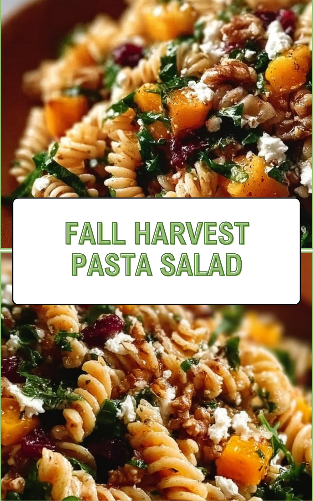 Fall Harvest Pasta Salad With Seasonal Vegetables And Tangy Dressing 7 Fall Harvest Pasta Salad