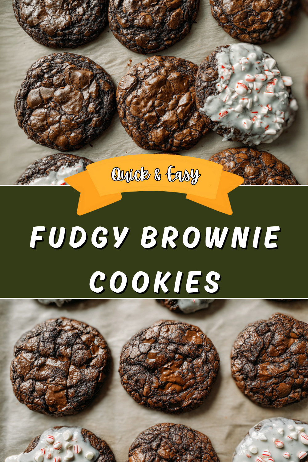 Fudgy Brownie Cookies