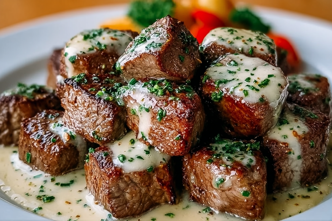 Garlic Butter Steak Bites